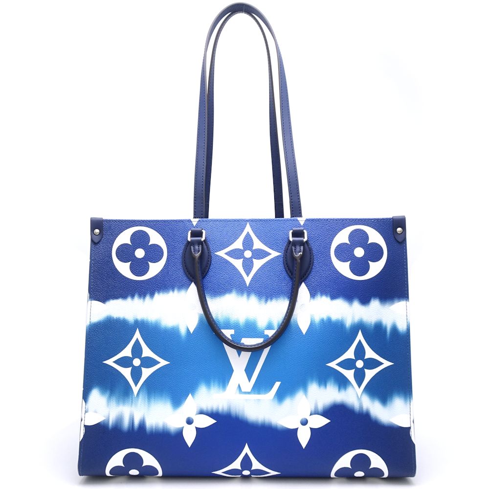Louis Vuitton On The Go GM Tote Bag Blue