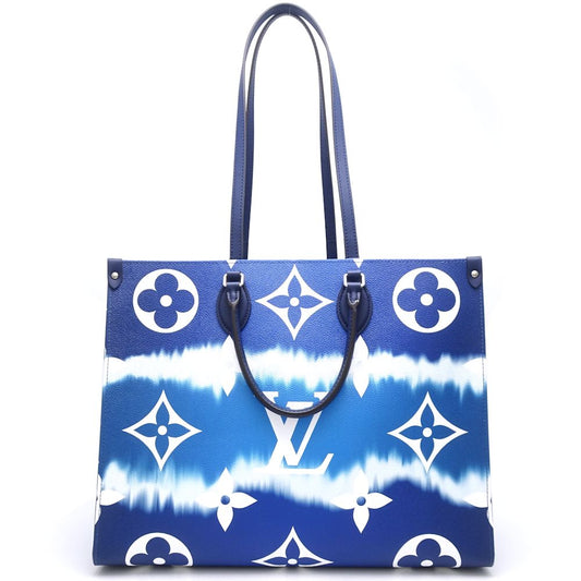Louis Vuitton On The Go GM Tote Bag Blue