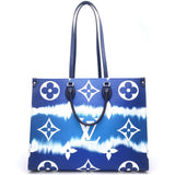 Louis Vuitton On The Go GM Tote Bag Blue