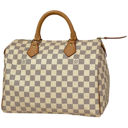 Louis Vuitton Speedy 30 Handbag Damier Azur