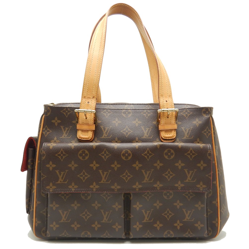 Louis Vuitton Monogram Multiple Cite Shoulder Bag Brown