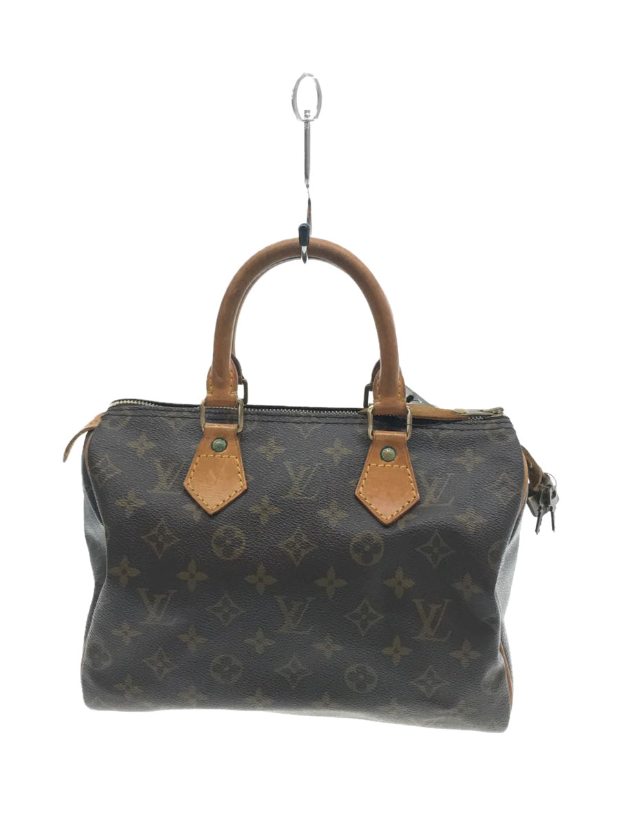 Louis Vuitton Speedy 25 Hand Bag Monogram PVC Brown