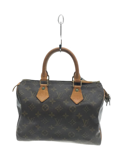 Louis Vuitton Speedy 25 Hand Bag Monogram PVC Brown