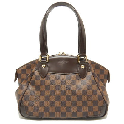 Louis Vuitton Damier Verona PM Shoulder Bag Brown