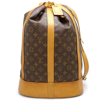 Louis Vuitton Monogram GM Shoulder Bag Brown