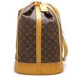 Louis Vuitton Monogram GM Shoulder Bag Brown