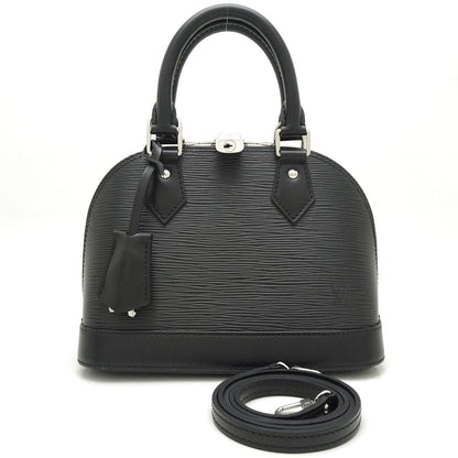 Louis Vuitton Epi  Alma BB  2Way Bag Noir