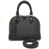 Louis Vuitton Epi  Alma BB  2Way Bag Noir