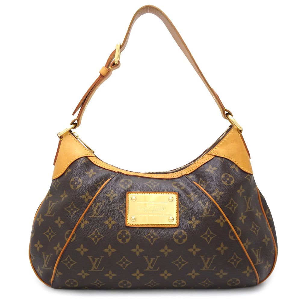 Louis Vuitton Monogram Thames GM Shoulder Bag Brown