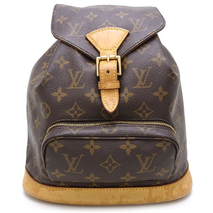 Louis Vuitton Monogram Montsuri MM Backpack Brown