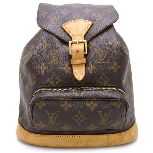 Louis Vuitton Monogram Montsuri MM Backpack Brown