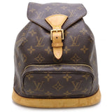 Louis Vuitton Monogram Montsuri MM Backpack Brown
