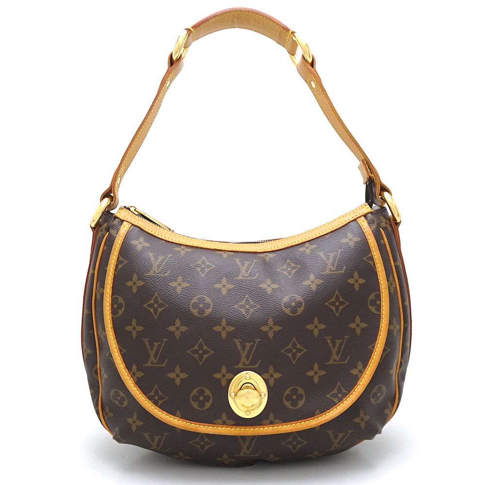 Louis Vuitton Monogram Turam PM Shoulder Bag Brown