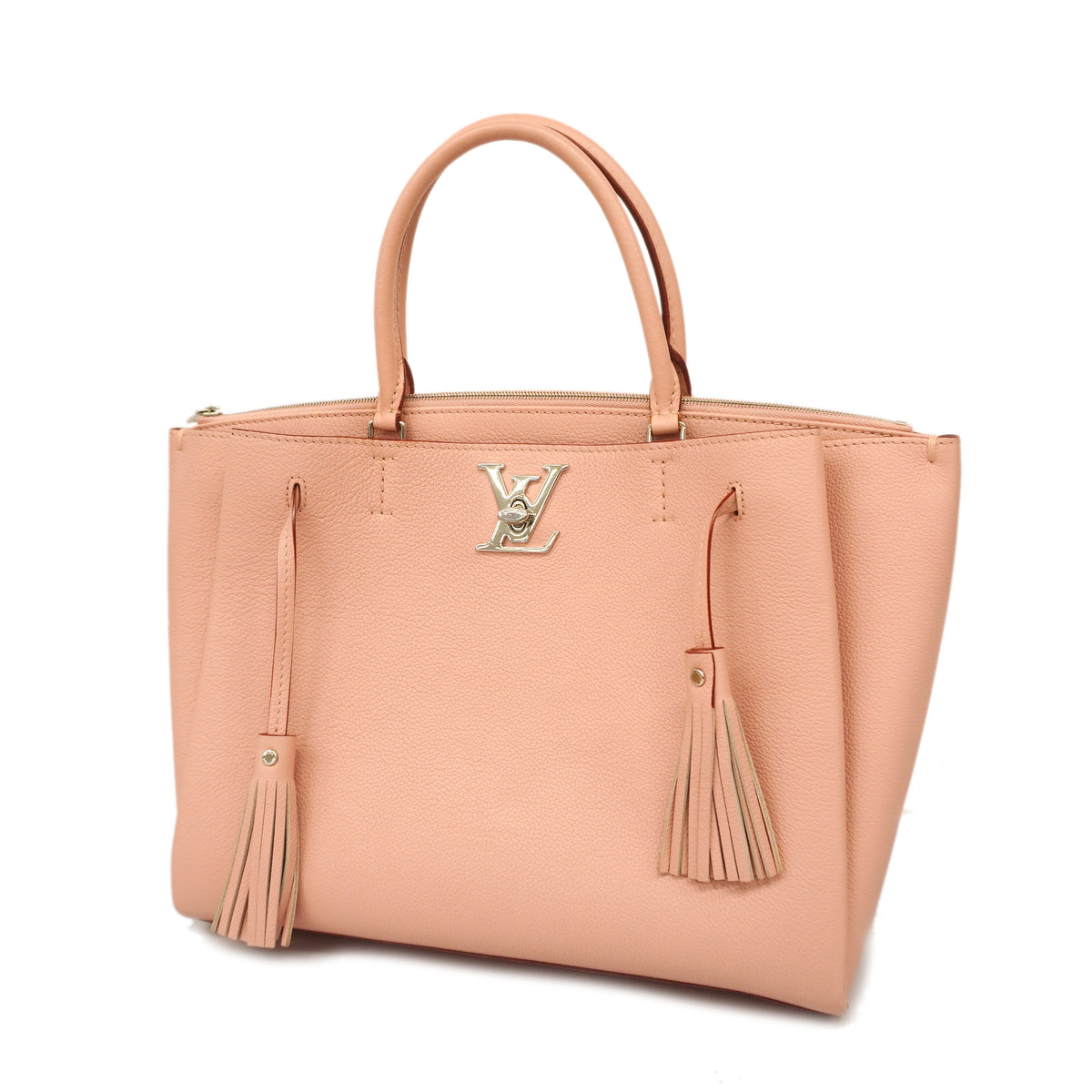 Louis Vuitton LockMe Rose Poodle Shoulder Bag