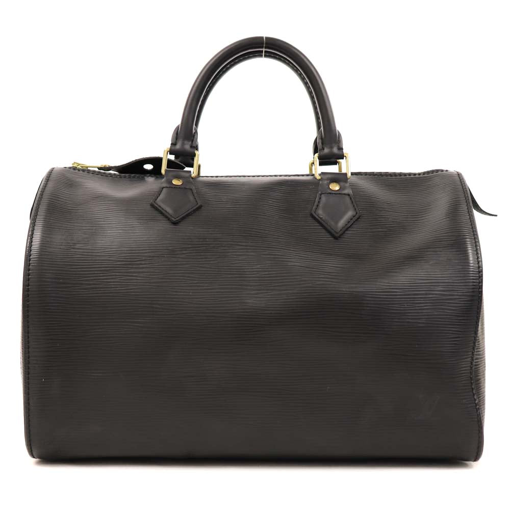 Louis Vuitton Epiline Speedy 30 Mini Boston Bag Noir Epi