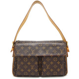 Louis Vuitton Monogram Viva Cite GM Shoulder Bag Brown