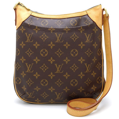 Louis Vuitton Monogram Odeon PM Crossbody Shoulder Bag Brown