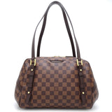 Louis Vuitton Damier Rivington GM Shoulder Bag Ebene