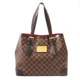 Louis Vuitton Hampstead MM Tote Bag Damier Ebene Brown