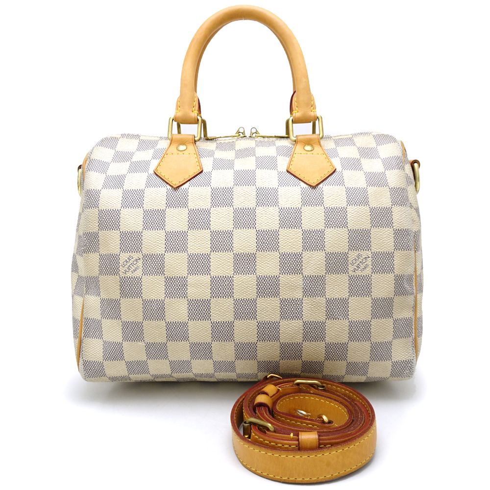 Louis Vuitton Damier Azur Speedy Bandouliere 25 2way Bag