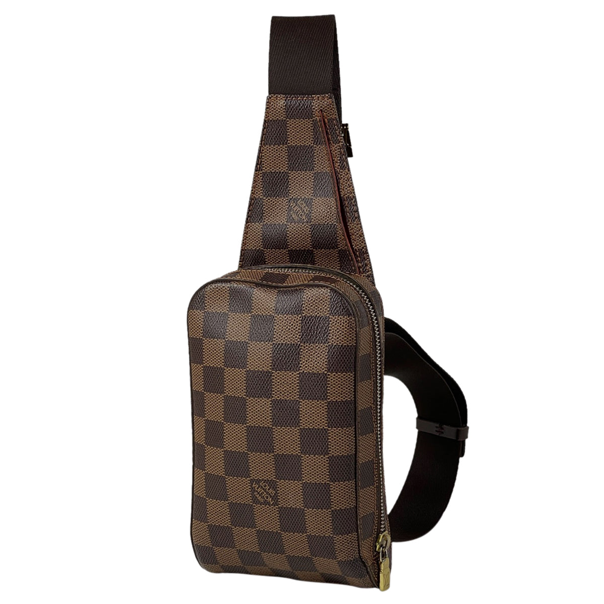 Louis Vuitton Jeronimos Waist Bag Shoulder Bag Body Bag Damier Brown