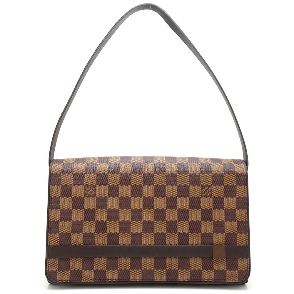 Louis Vuitton Damier Tribeca Ron Shoulder Bag Ebene