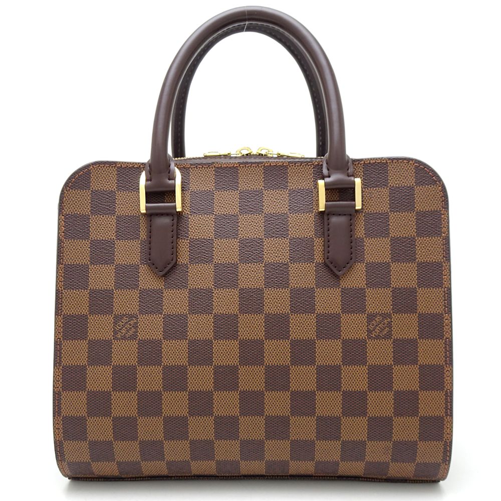 Louis Vuitton Damier Triana Handbag Ebene