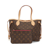 Louis Vuitton Neverfull PM Bag Brown Monogram
