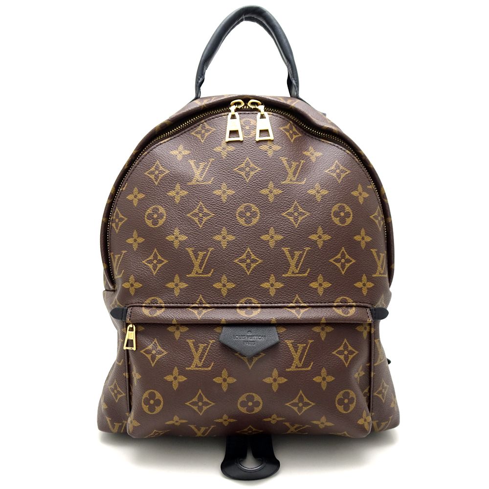Louis Vuitton Monogram Palm Springs MM Backpack Brown