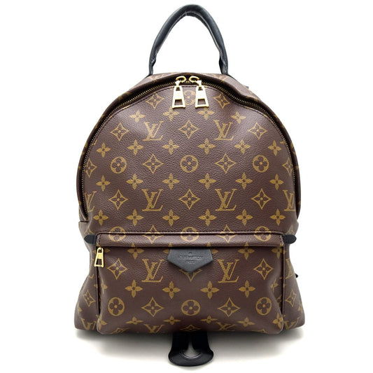 Louis Vuitton Monogram Palm Springs MM Backpack Brown
