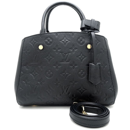 Louis Vuitton Montaigne BB 2Way Bag Noir