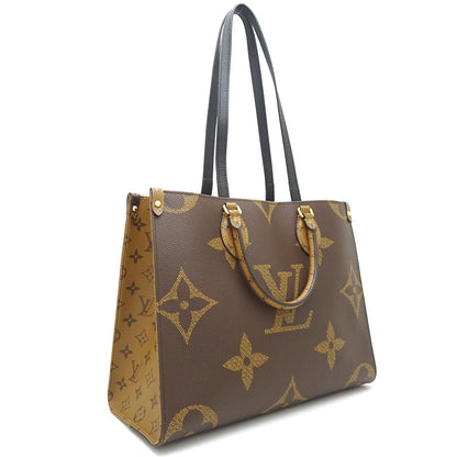 Louis Vuitton Monogram Giant Reverse On The Go MM Brown