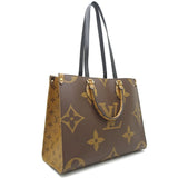 Louis Vuitton Monogram Giant Reverse On The Go MM Brown