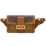 Louis Vuitton Monogram Reverse Bum Bag Dauphine Brown