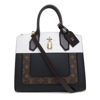 Louis Vuitton City Steamer MM Monogram 2way Shoulder Bag