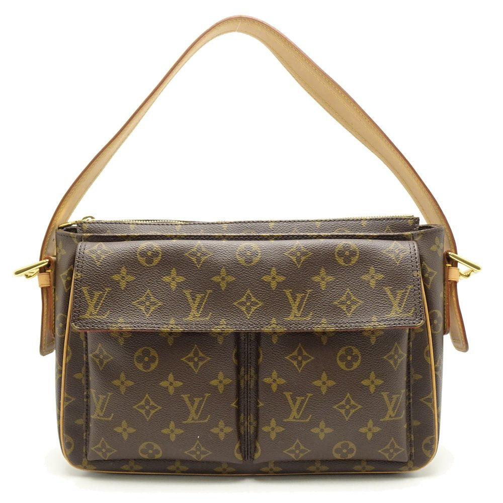 Louis Vuitton Monogram Viva Cite GM Brown Shoulder Bag