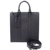 Louis Vuitton Sac Plat Shoulder Bag Monogram Noir Black