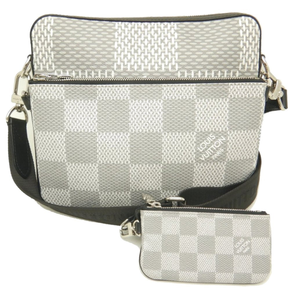 Louis Vuitton Damier Graphite 3D Trio Messenger Antarctica