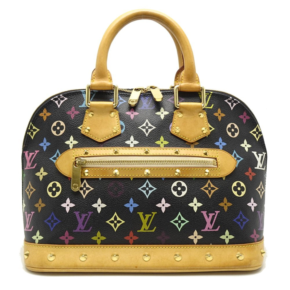 Louis Vuitton Multicolor Alma Noir Handbag