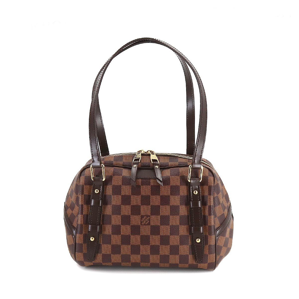Louis Vuitton Damier Rivington PM Shoulder Bag Ebene