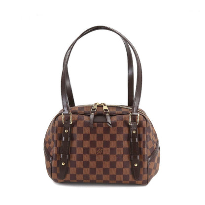 Louis Vuitton Damier Rivington PM Shoulder Bag Ebene