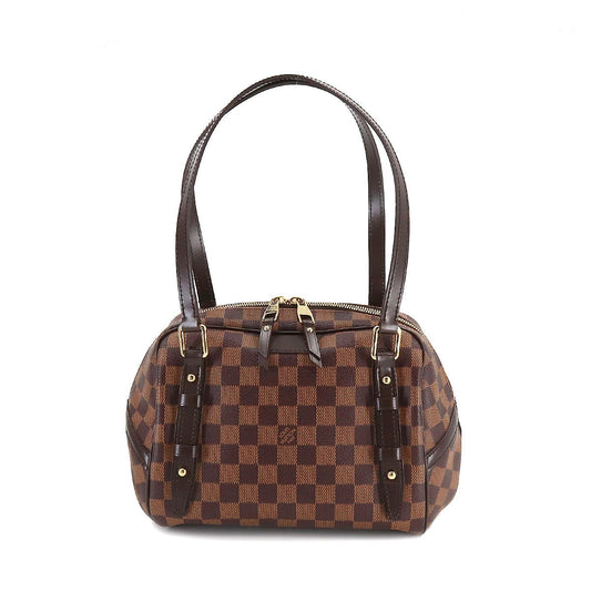 Louis Vuitton Damier Rivington PM Shoulder Bag Ebene