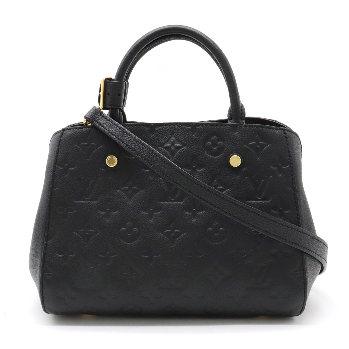Louis Vuitton Monogram Implant Montaigne BB Handbag Mini Bag