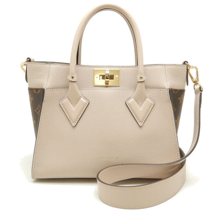 Louis Vuitton On My Side PM Handbag Greige Creme