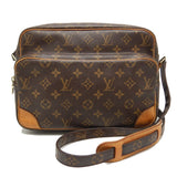 Louis Vuitton Monogram Crossbody Shoulder Bag Brown