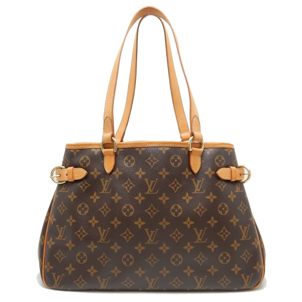 Louis Vuitton Monogram Batignolles Horizontal Tote Bag Brown