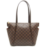 Louis Vuitton Damier Totally PM Tote Bag Brown