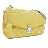 Louis Vuitton Pochette Monogram Chain Shoulder Bag Jaune Yellow
