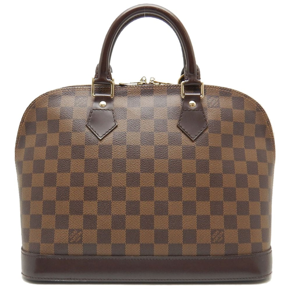 Louis Vuitton Damier Alma Handbag Ebene