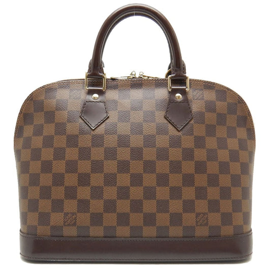 Louis Vuitton Damier Alma Handbag Ebene
